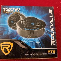 Rockville 1 Inch Tweeters 