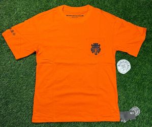 Chrome Hearts Orange Pocket T-Shirt