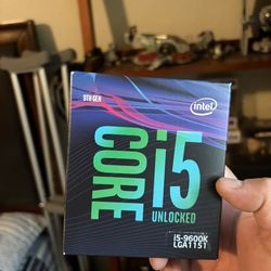 i5-9600k CPU