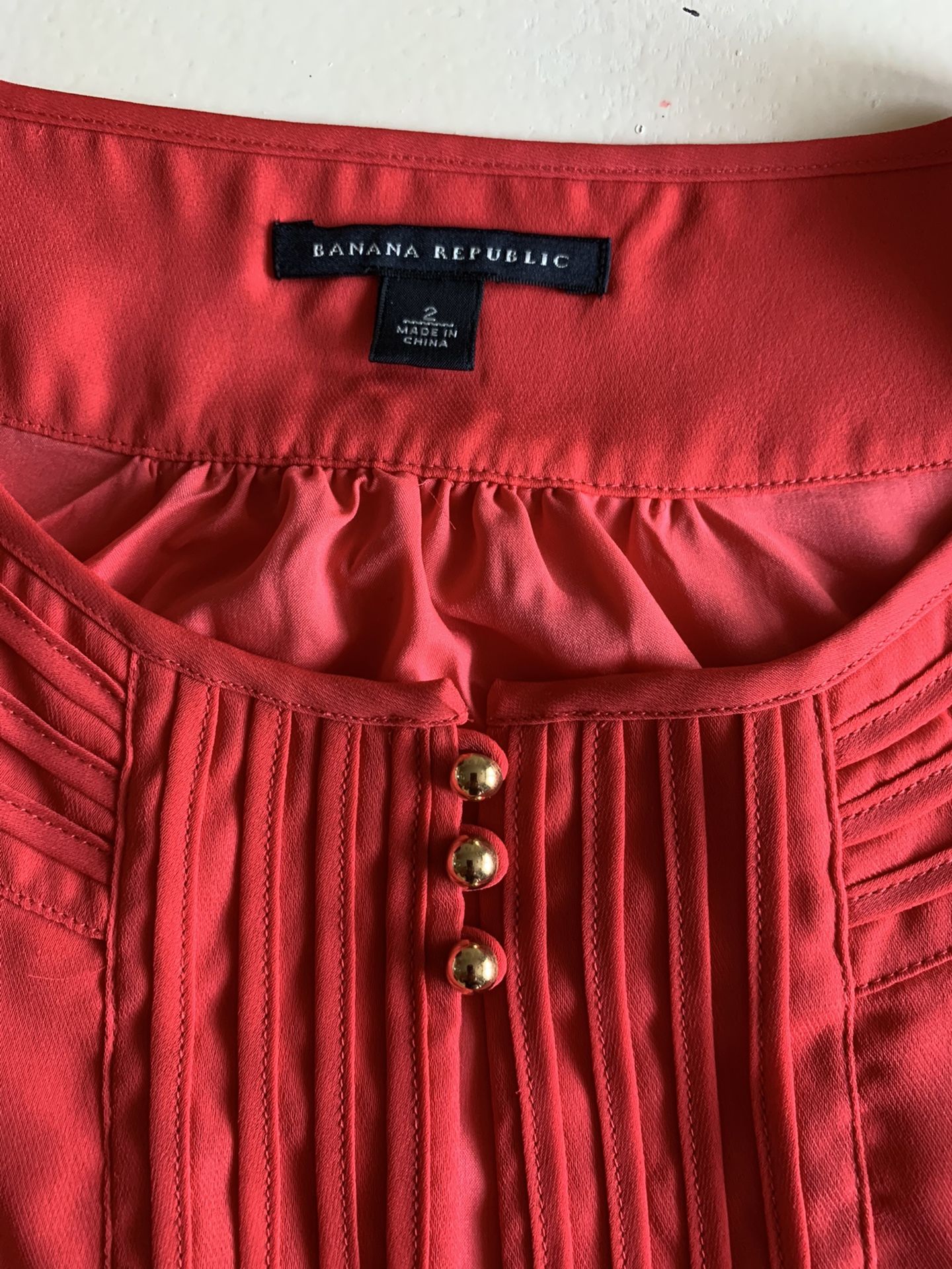 Two Sleeveless Blouses Size 2