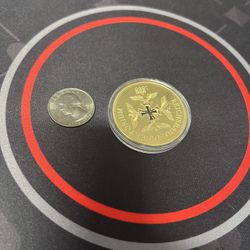 Gold German Collectible Coin
