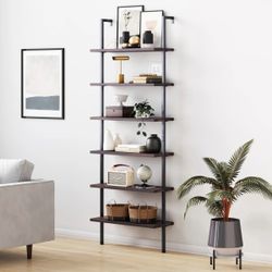 nathan james 6 shelf ladder bookshelf