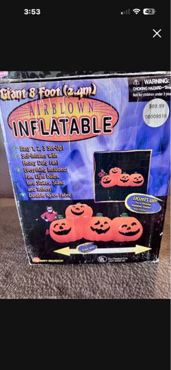 Halloween Pumpkin 🎃 Giant Inflatable