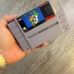 SNES Super Nintendo Super Mario World 