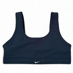 Nike Alate All U Women's black Light-Support Lightly Lined Ribbed Sports Bra
