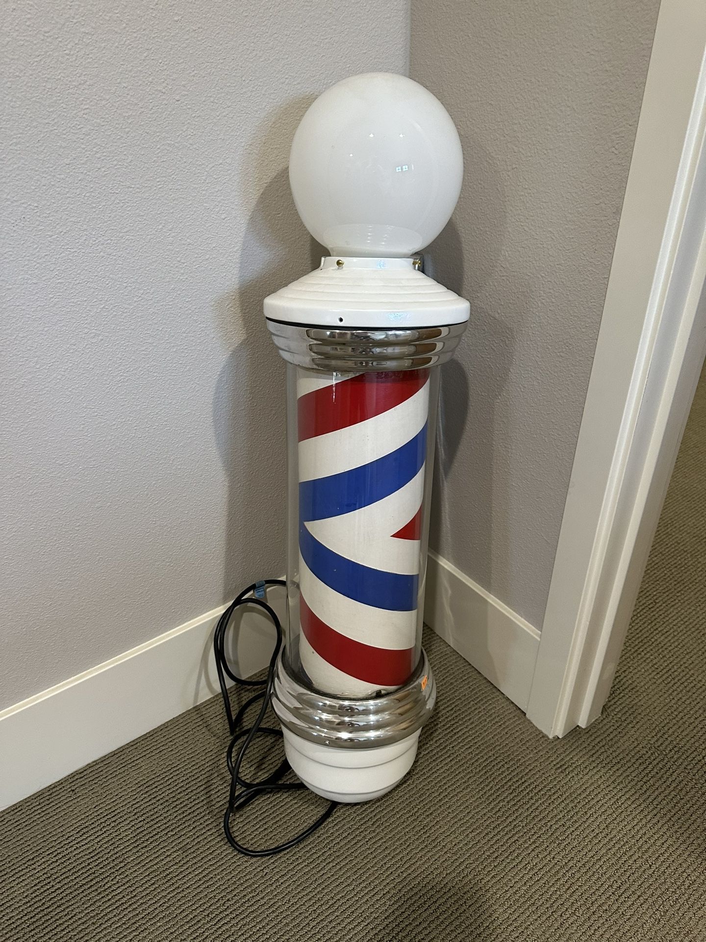 Antique Rose Barber Pole