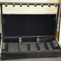 ROAD RUNNER 7-Guitar Stand Flight Case