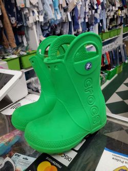 Crocs Rain Boots Size 8 for Toddlers