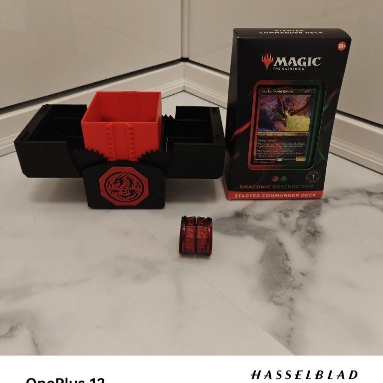Magic The Gathering Commander Deck Draconic Destruction W/Custom Mechanical  Deck Box And Health Counter for Sale in El Paso, TX - OfferUp