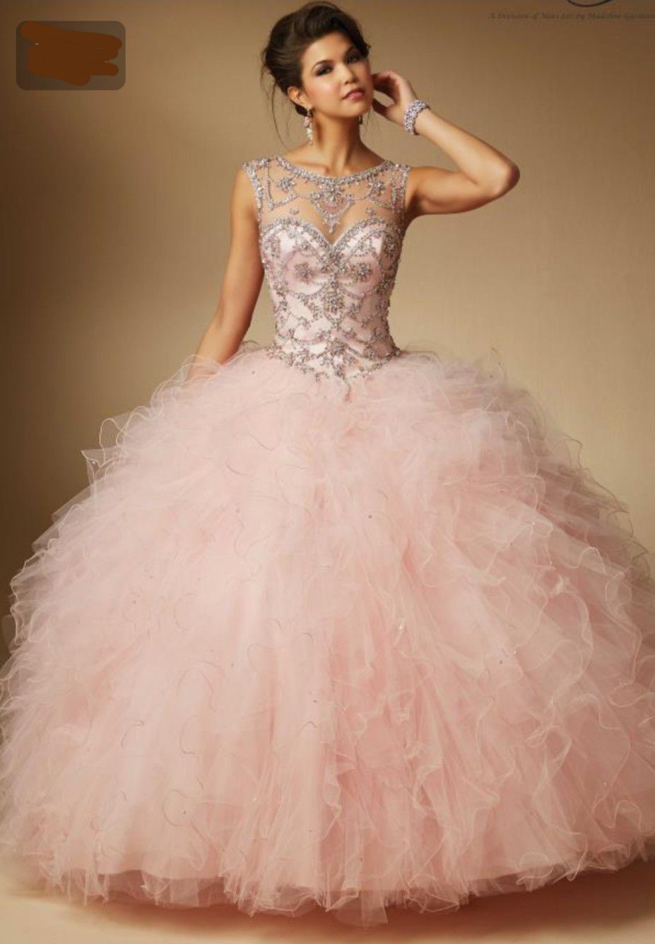 Quiceañera dress........... color: pink/blush