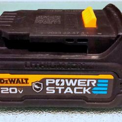 DeWalt 20V MAX XR POWERSTACK Oil-Resistant Compact Battery