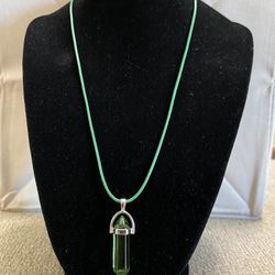 Healing Crystal Stone Pendant Necklace 