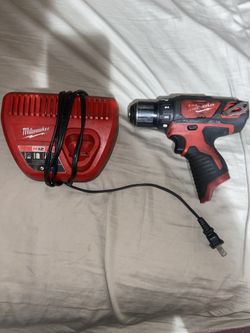 Milwaukee Drill And Charger (No Battery)