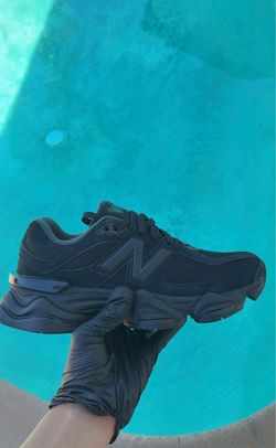 New Balance 9060 Triple Black Sneakers