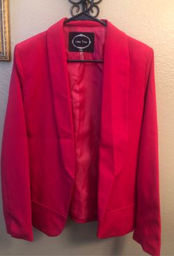 HOT PINK blazer - Juniors - Large