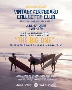 Vintage Surfboard Collector Club meet