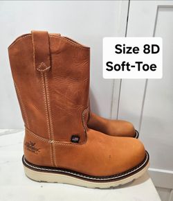 Thorogood Soft Toe Work Boots Size 8D