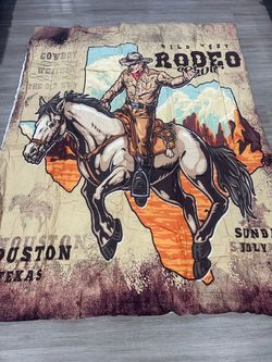 Twin Western Cowboy Comforter Set