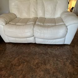 White Recliner 