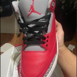 Jordan 3 Fire Red