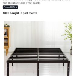 New! 14” king Size Platform Bed Frame 