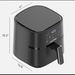 New Other Chefman 4 QT Compact Air Fryer With Touchscreen Controls, Black