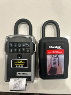 Master Lock Push Button Key Lock Box – Set of 2