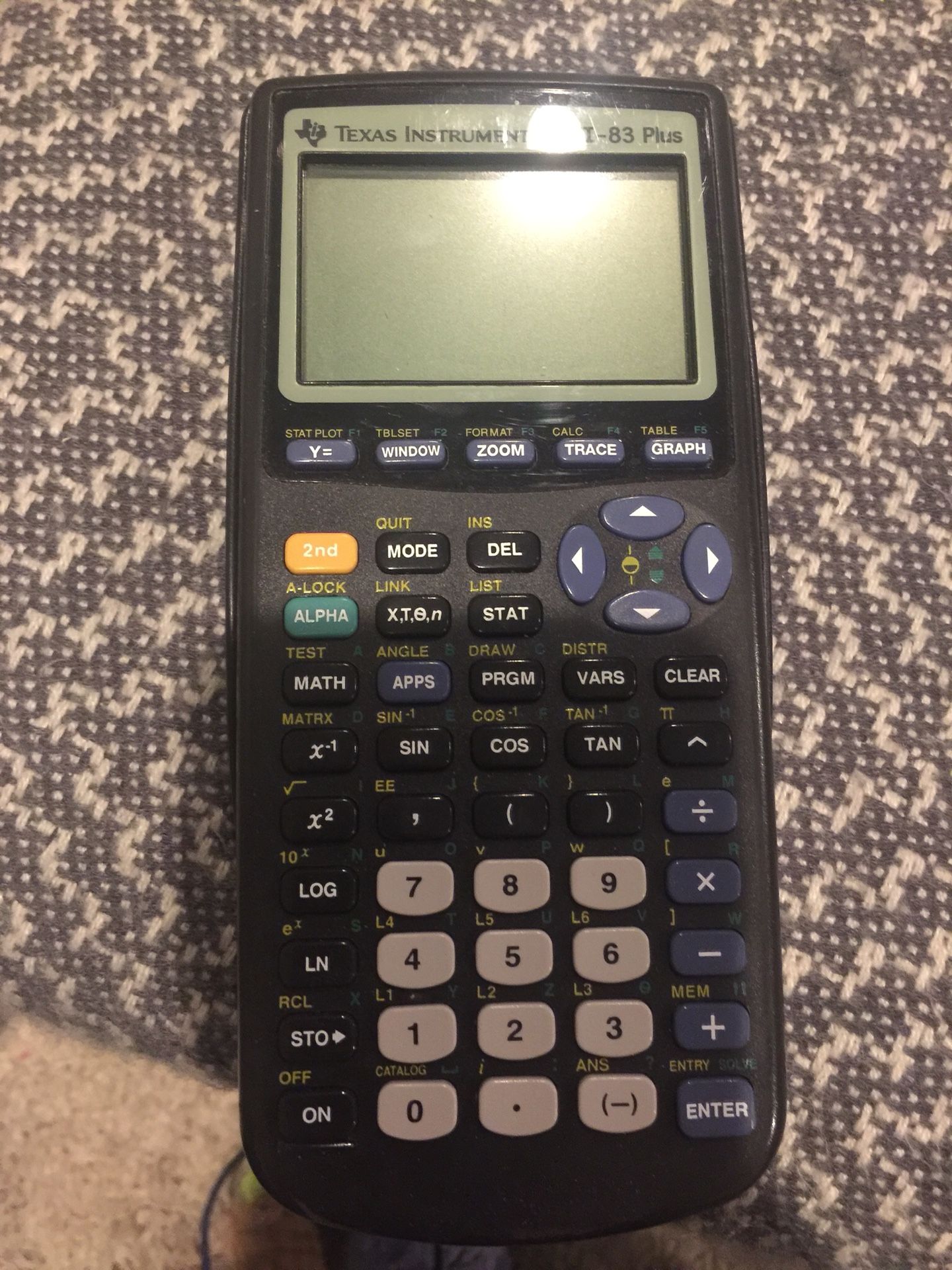 Texas Instrument TI-83 Plus graphing calculator