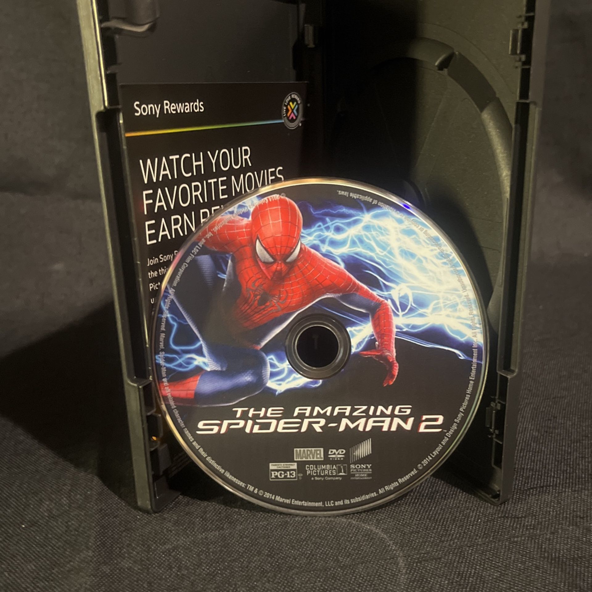 The Amazing Spider-Man 2 Dvd