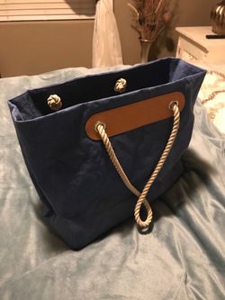 Blue Tote Bag