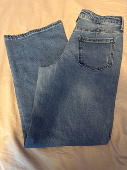 Light Wash Blue Denim Jeans