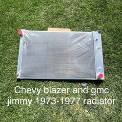 Chevy Blazer 1973-1977 Radiator 