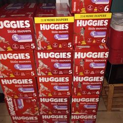 Huggies Diapers Size 5 And 6