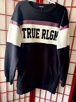 True Religion Color Block Crewneck mini dress
