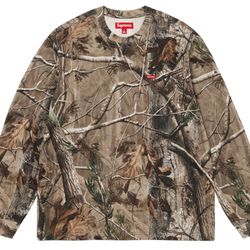 Supreme Small Box L/S Tee - Realtree AP Camo - Size L