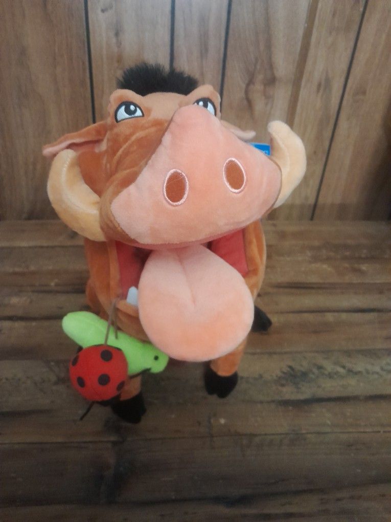 Pumbaa Stuffed Toy- Tags Still On It
