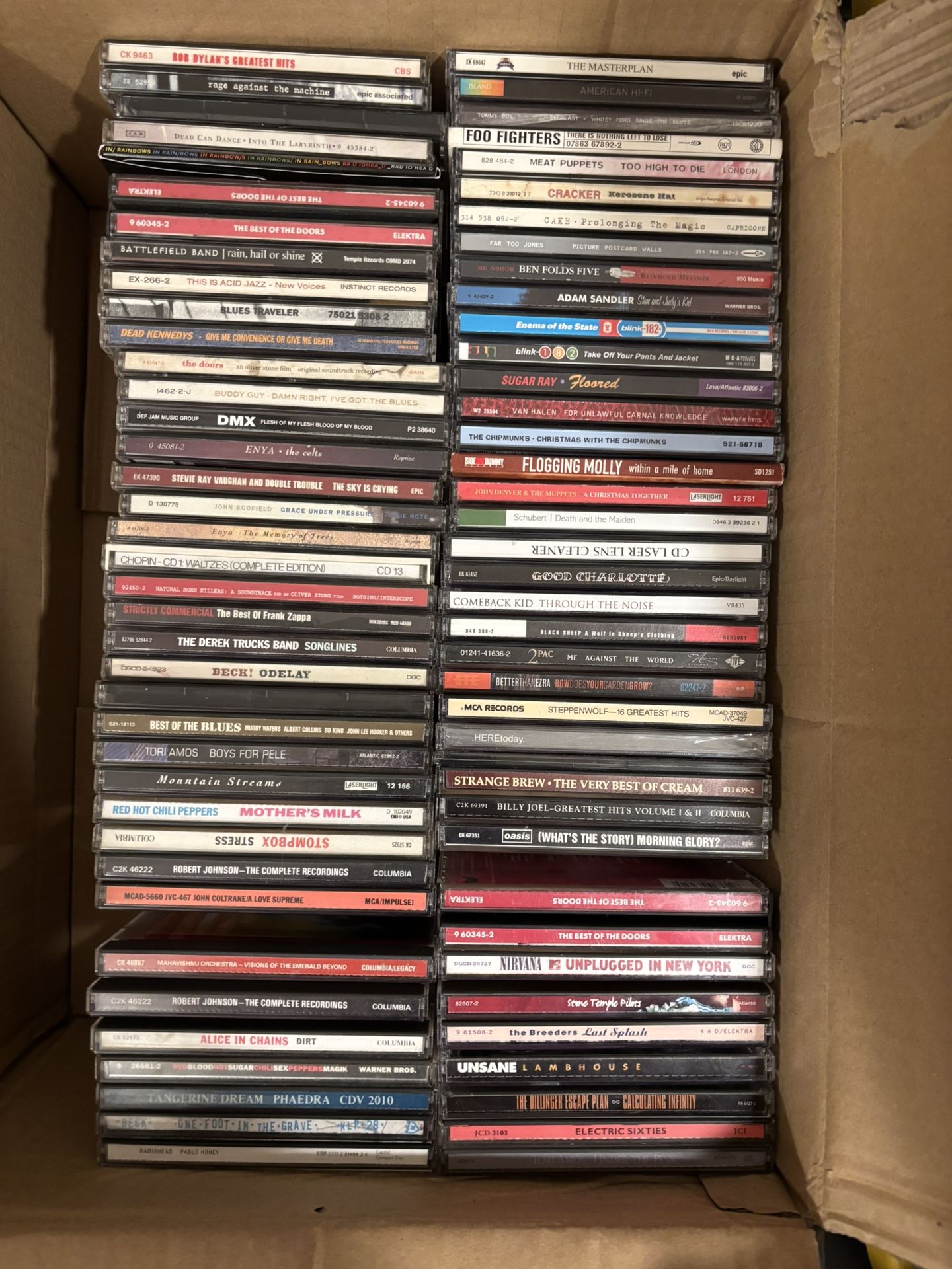 Lot of 130+ CDs - Tool, LED Zeppelin, RHCP, etc