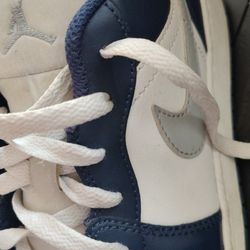 Jordan Air Jordan 1 Gray Blue 553560-141 GS(Used)