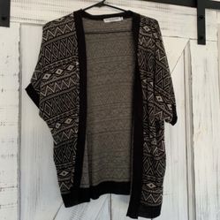 Geometric Cardigan