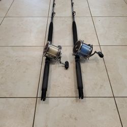 Penn Senator 6/0 Mariner Stand Up 630 20-50lb Fishing Rod And Reel Combo