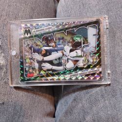 2023 Panini Mosaic - "Bang" Insert (Silver Prizm) Ahmad "Sauce" Gardner