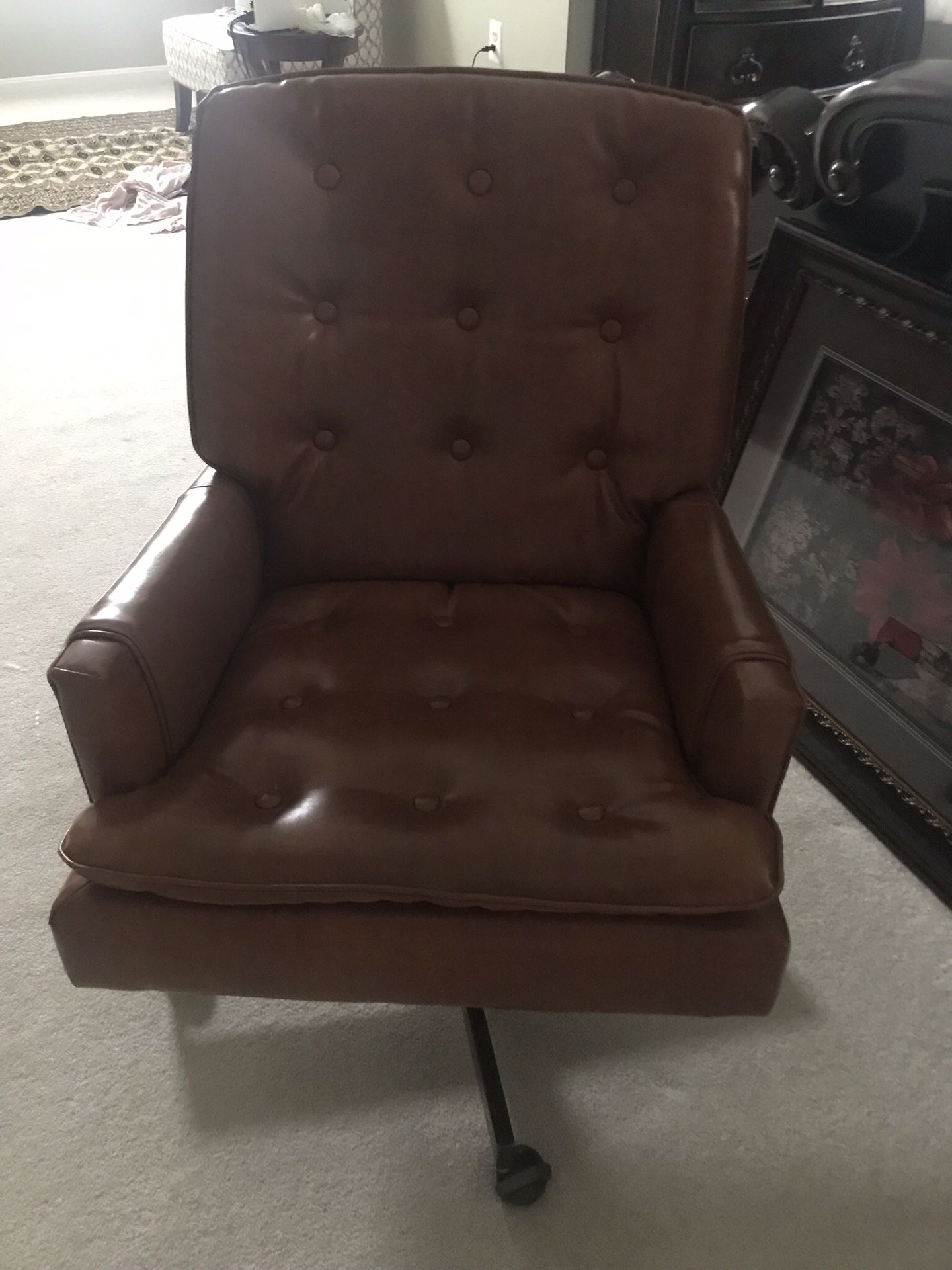 Authentic leather chair