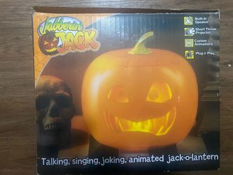 Animated jack-o’-lantern