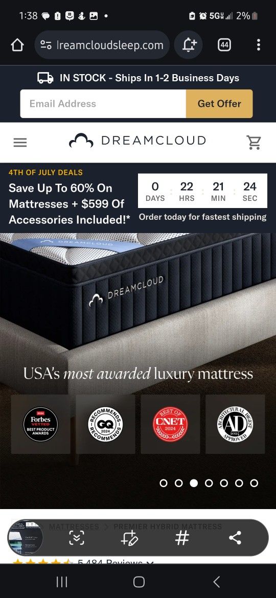 DreamCloud Mattress 2025 Edition