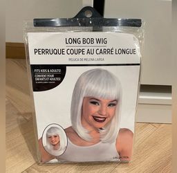 New Halloween Long BOB WIG For Halloween
