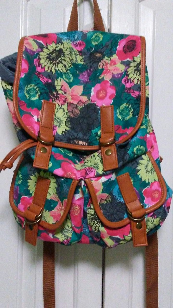 Floral Backpack