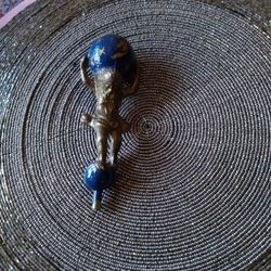 Brass Atlas With Pin