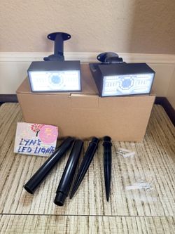 Solar Spotlight Dusk To Dawn 2pack