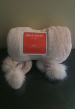 Pink Throw