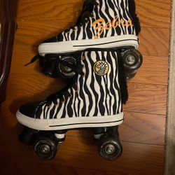 Zebra Roller Skates 